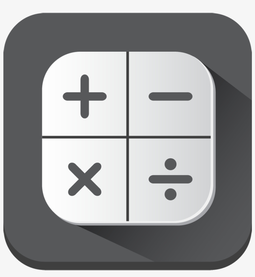 Calculator Icon - Calculator App Icon Png, transparent png #682287