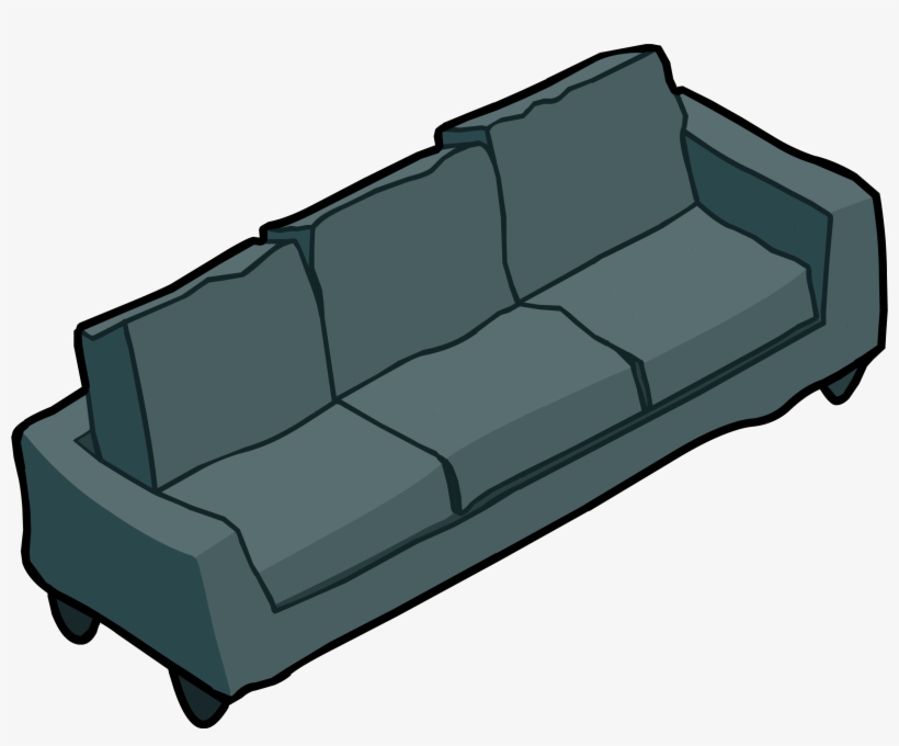 Slab Sofa Icon - Studio Couch, transparent png #682312