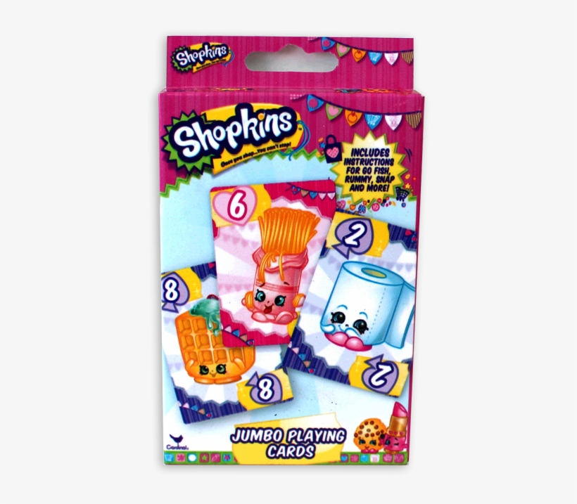 Jumbo Playing Cards Shopkins Activity And Gift Set Coloring Book