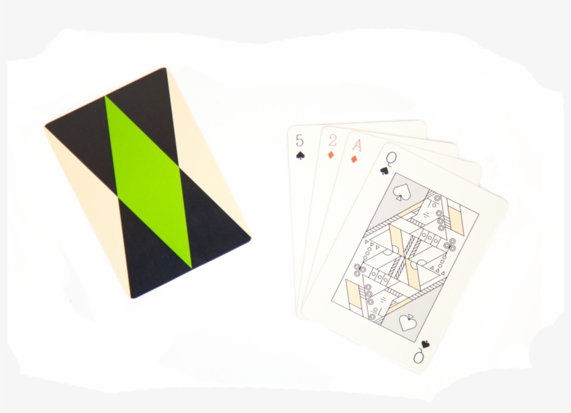 Lucky Draw Playing Cards-green - Playing Card, transparent png #682468