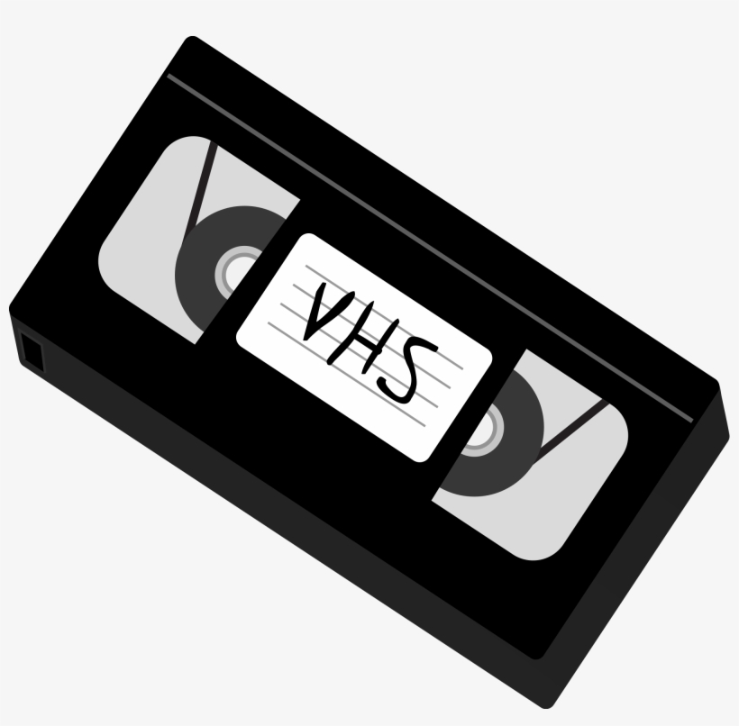 File - Vhs Diagonal - Svg - Vhs Tape Clip Art, transparent png #682948