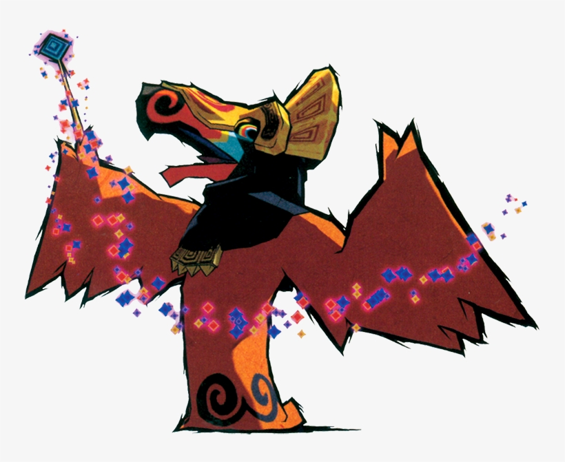 Red Wizzrobe - Zelda Wind Waker Wizzrobe, transparent png #683068