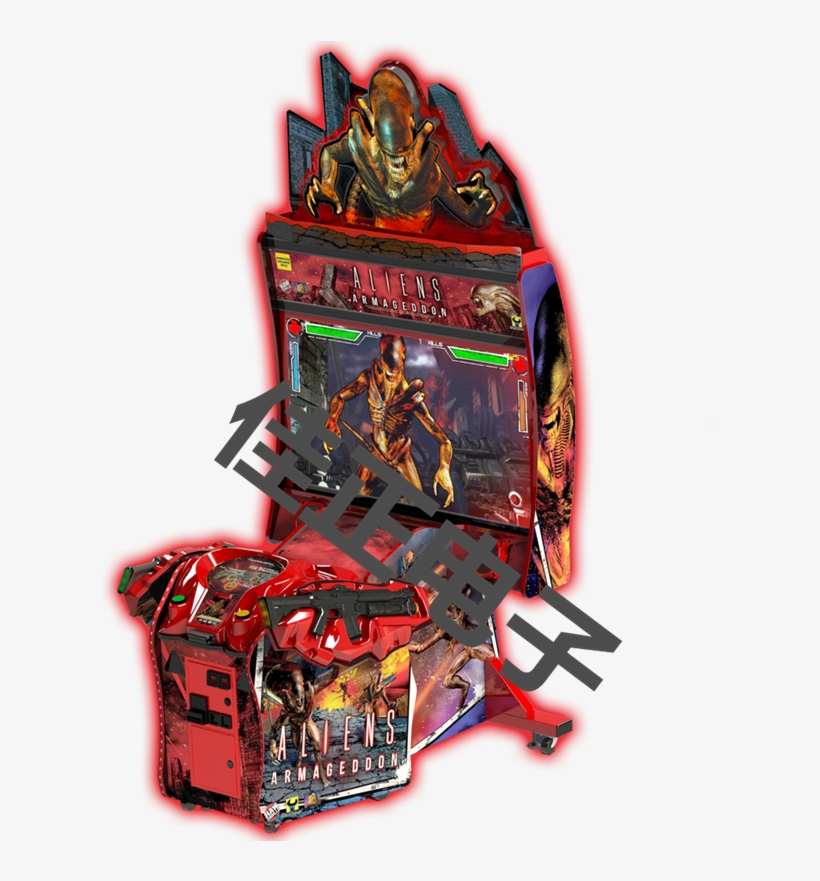 Amusement Machine Type - Aliens Armageddon Arcade, transparent png #683762