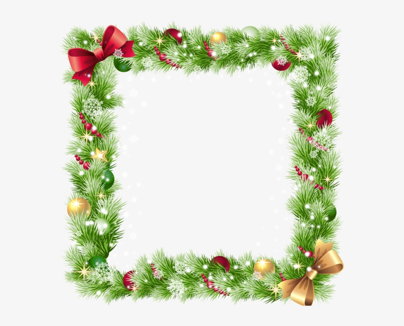 Christmas Frames - Christmas Photo Frames Psd, transparent png #683892