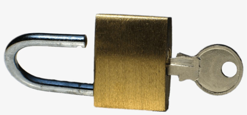 Open Padlock And Key - Opened Lock, transparent png #683985