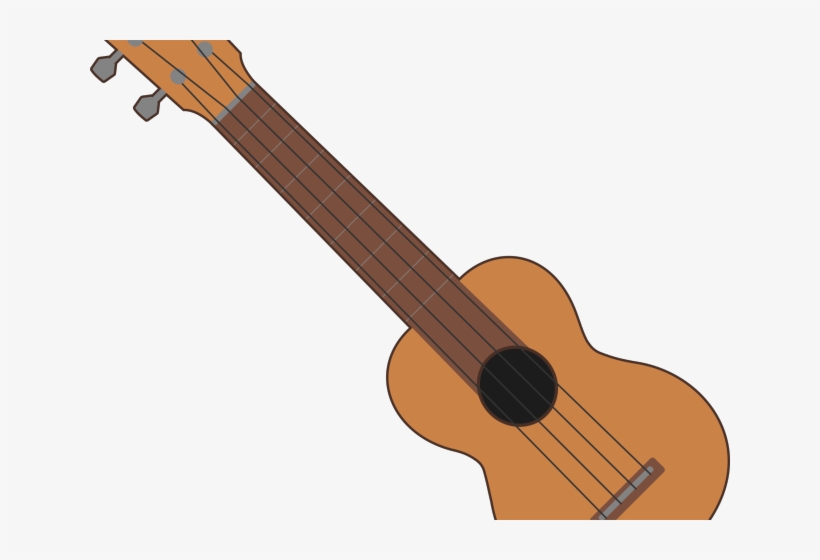 Instrument Clipart Ukulele - Ukulele Outline, transparent png #684069