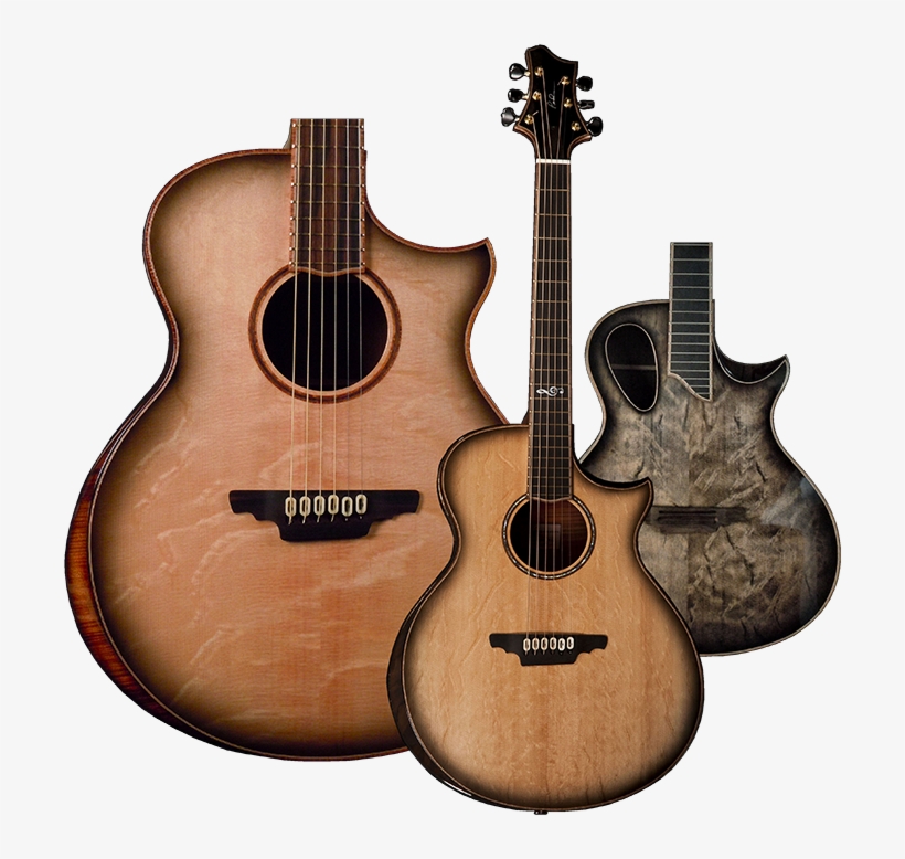 Custom High End Acoustic Guitars - Guitar, transparent png #684096