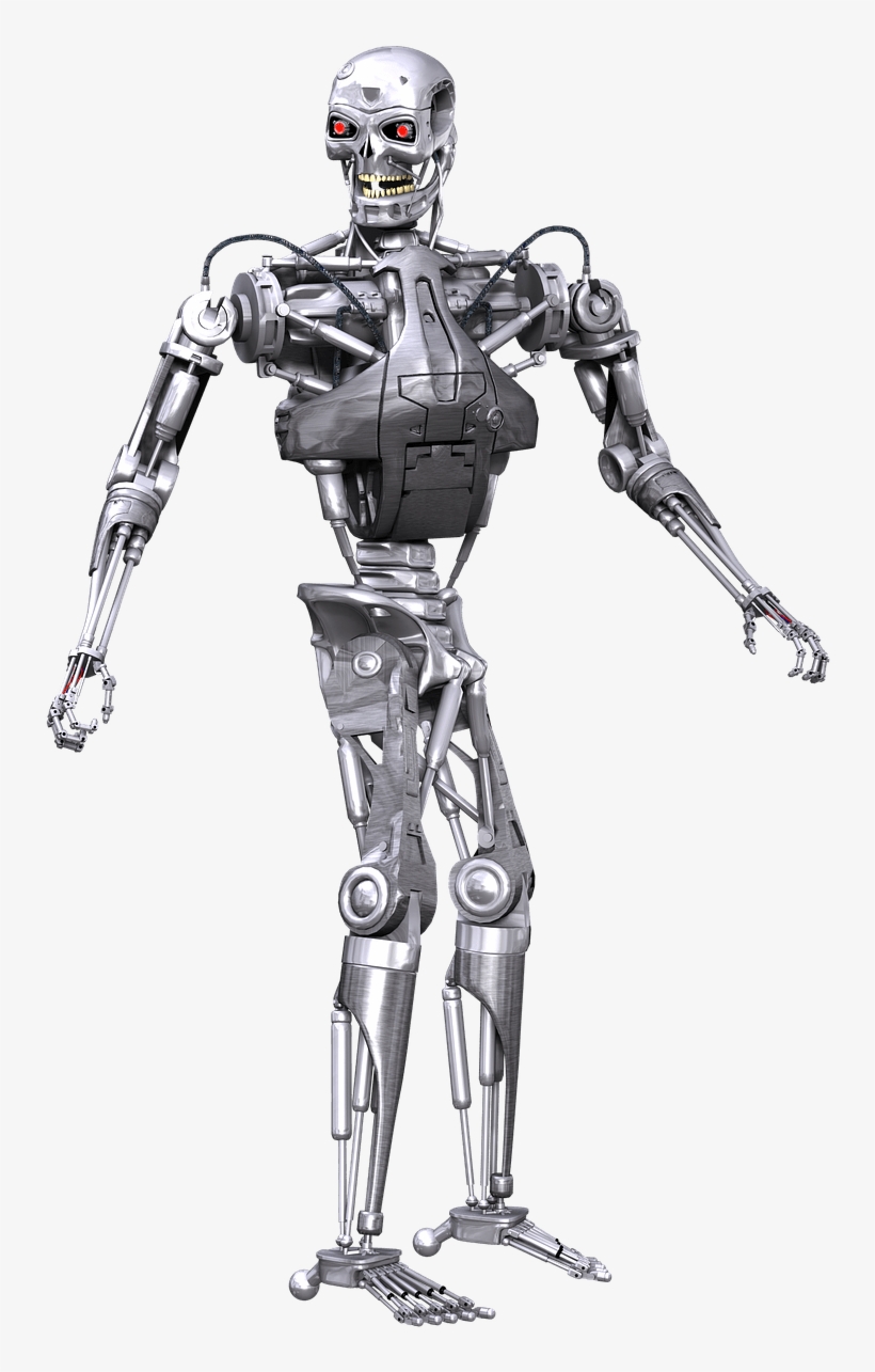 Banner Royalty Free Library Robot Png Stickpng Download - Futuristic Robot Png, transparent png #684187