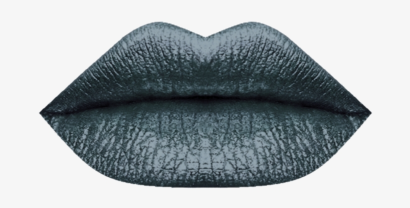 Liquid Lipstick N°32 ~the Terminator~ - Transparent Blue Lips, transparent png #684307