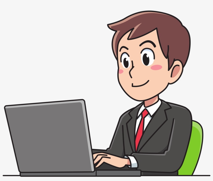 Transparent Stock Business Man Big Image Png - Man Working Clipart, transparent png #684555