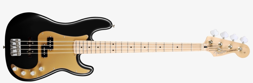 Bass Guitar Transparent - Bass Fender Precision Black, transparent png #684581