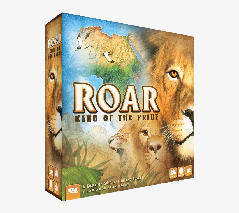 King Of The Pride Is A New Board Game From Idw Games, - Roar King Of The Pride, transparent png #684731