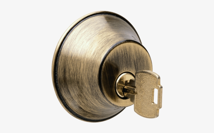 Key In Lock - Lock And Key, transparent png #684761