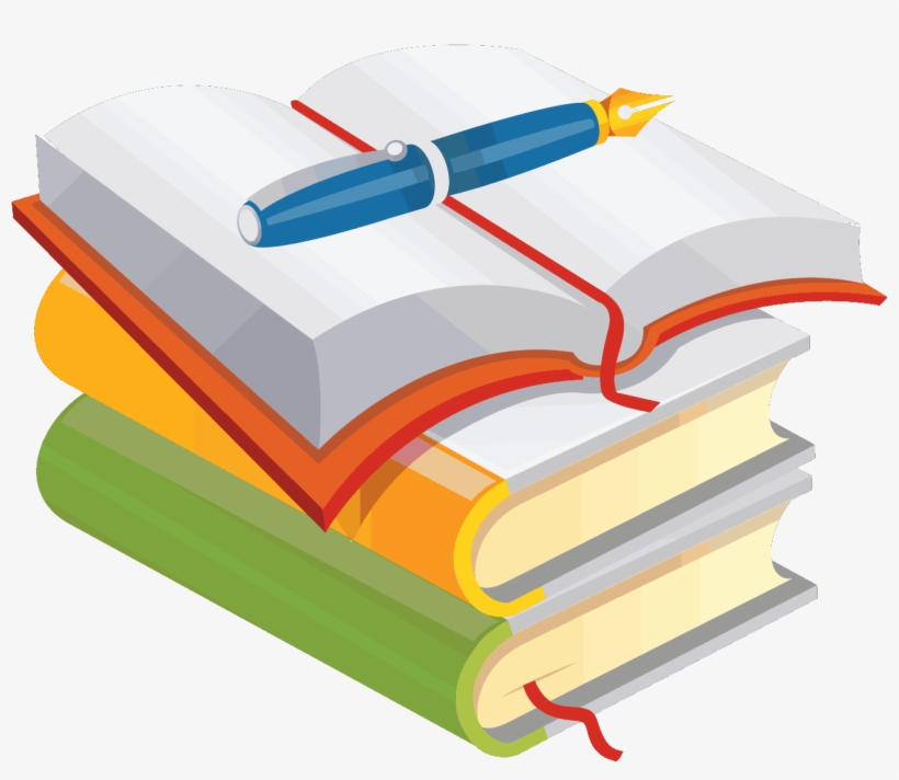 Books And Pen Png, transparent png #684997