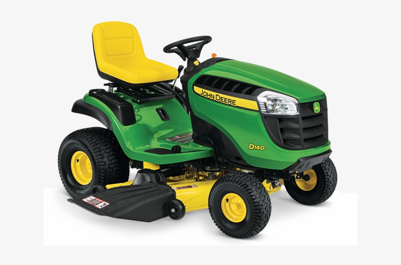 D140 Lawn Tractor - John Deere D140 (48") 22hp Lawn Tractor, transparent png #685098