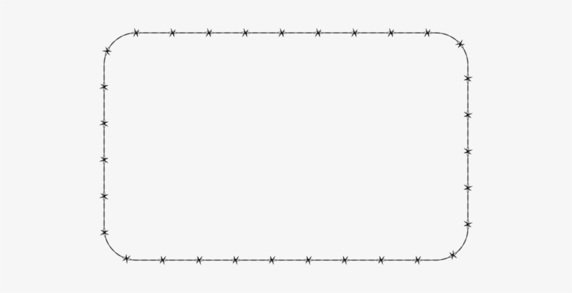 Point Line Art Angle Fence - Barbed Wire, transparent png #685144