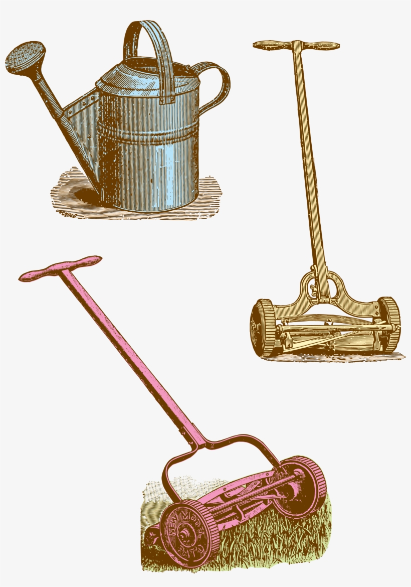 Jpg Download - Vintage Garden Tools Png, transparent png #685202