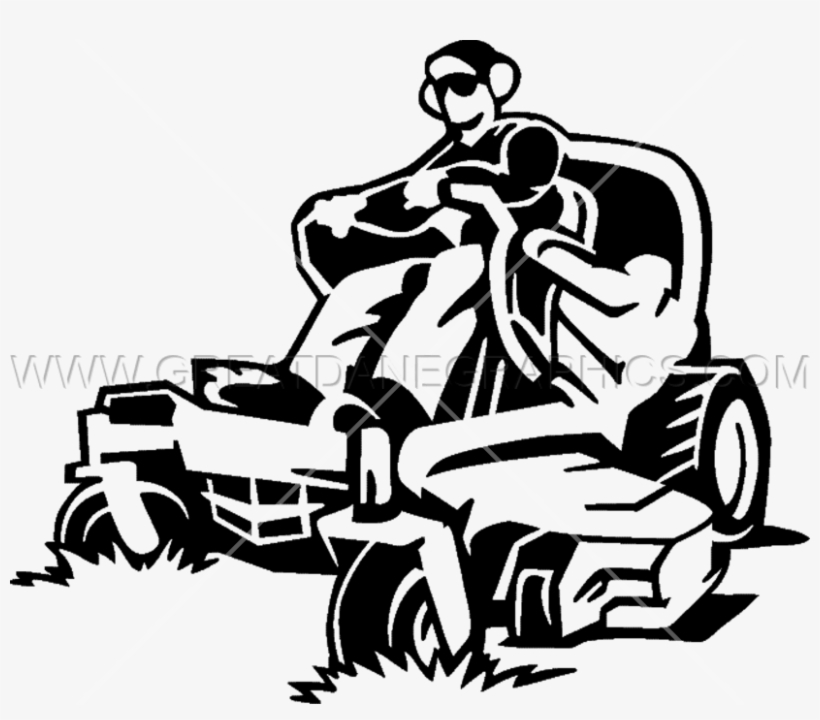 Lawn Mower Clipart Black And White Free Download Best - Lawn Mower, transparent png #685227