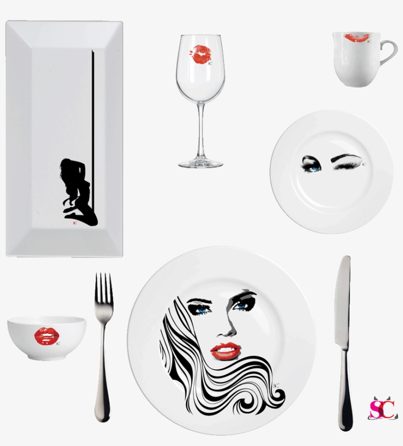 Red Lips Set - Luke And Lilly Beauty Begins At The Moment You Decide, transparent png #685229