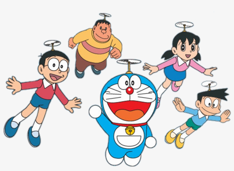 Transparent Background Doraemon Friends Png, transparent png #685382