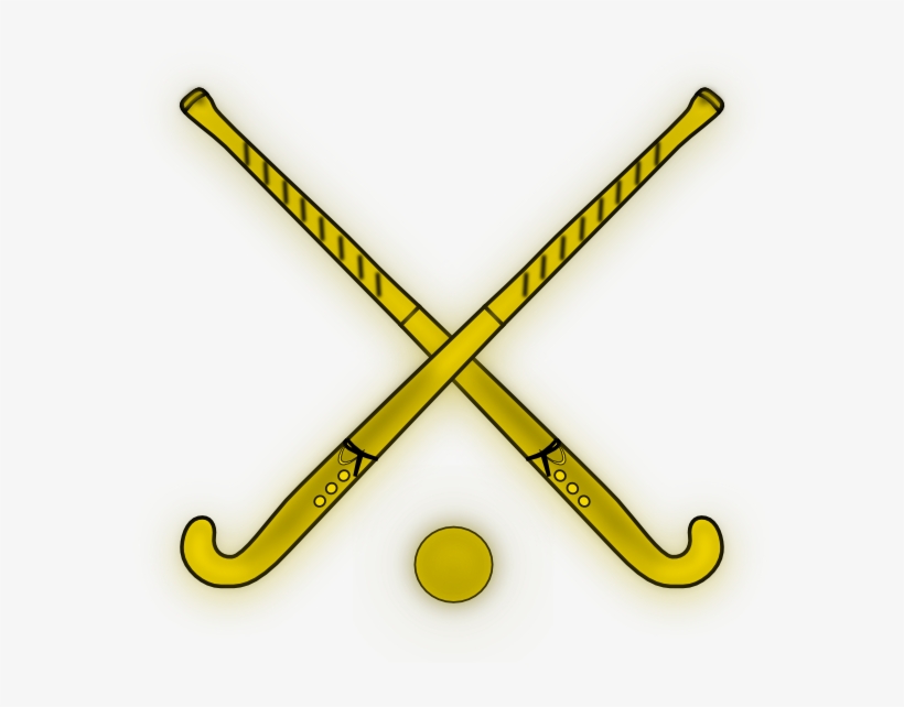 Field Hockey Stick Clipart Filled In Png - Field Hockey Stick Clipart, transparent png #685408