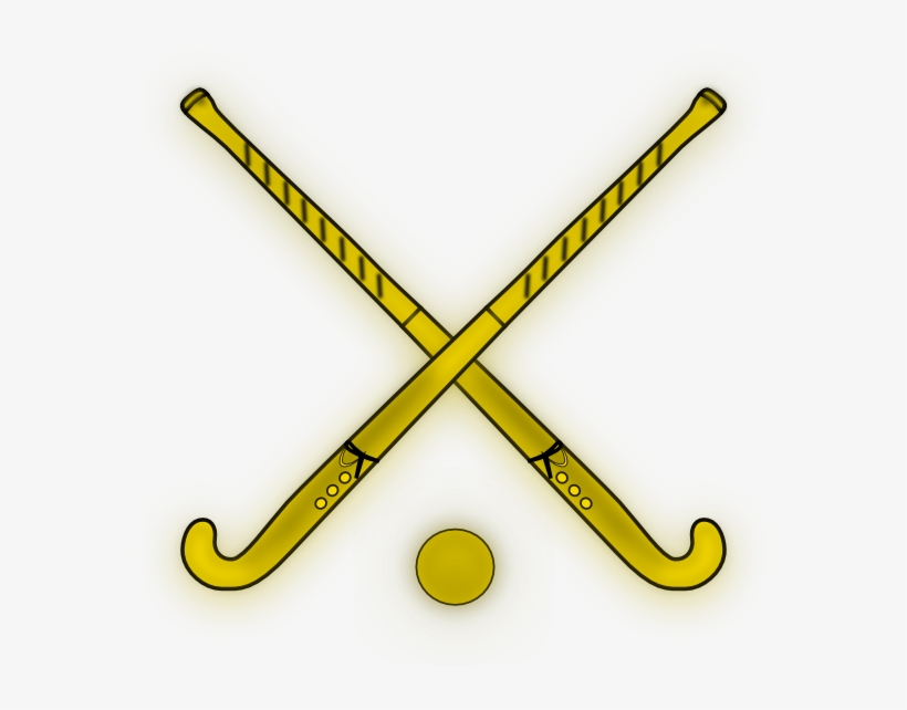 Field Hockey Stick Clipart Filled In Png - Field Hockey Stick Clipart, transparent png #685408