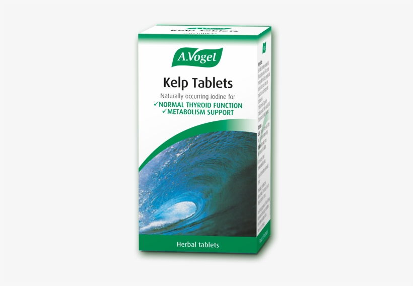 Kelp Contains Iodine, Supporting Metabolism And Normal - . Vogel Kelp 240 Tablets, transparent png #685640