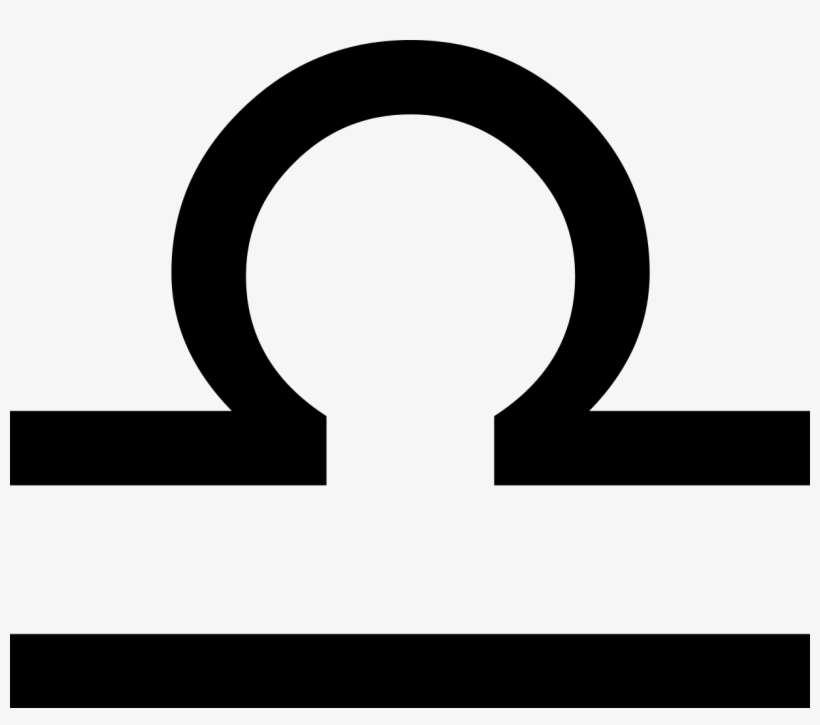 File - Libra - Svg - Libra Sign, transparent png #685951