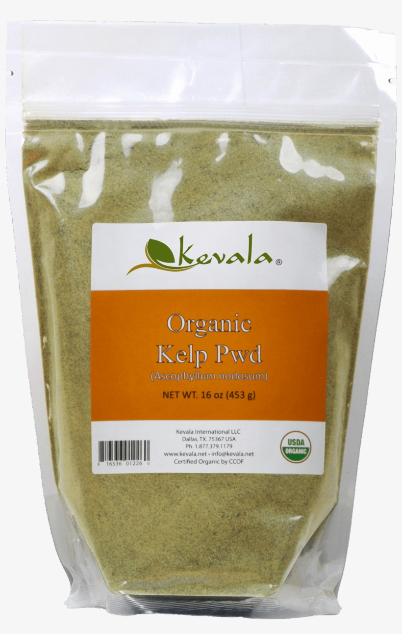 Organic Kelp Powder 1 Lb - Kevala Organic Kelp Powder 1 Lb, transparent png #686060
