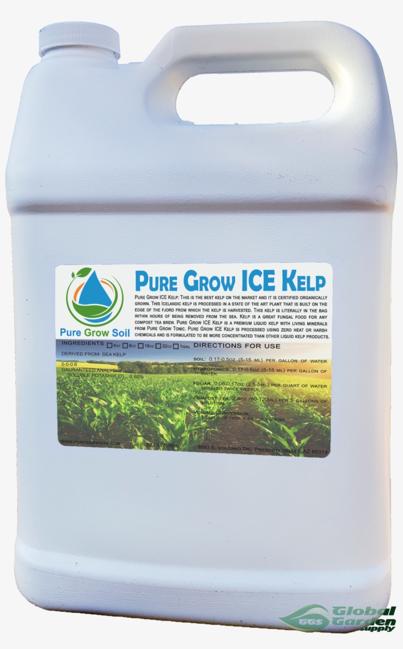 Pure Grow Ice Kelp 1 Gallon - Ice, transparent png #686241