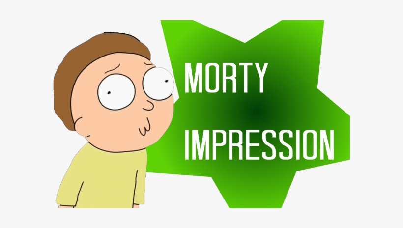 Do A Custom Message For You As Morty From Rick And - Cartoon, transparent png #686470