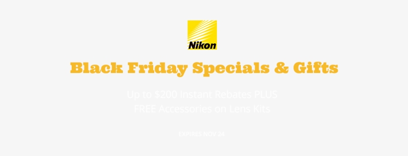 Nikon Black Friday Lens Kit Deals & Gifts - Special Education, transparent png #686492