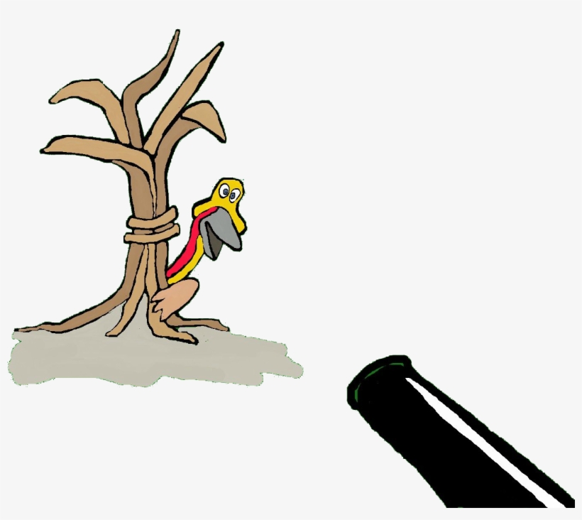 Hunted Turkey - Clip Art, transparent png #686727