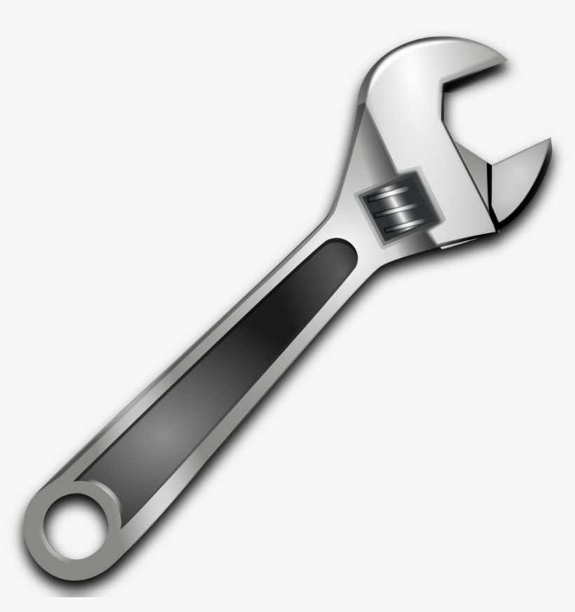 Adjustable Spanner Spanners Clip Art Screwdriver - Wrench Clipart Png, transparent png #686756