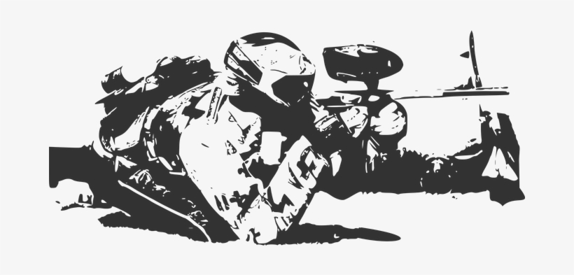 Paintball Paintball Player Game Sport Mask - Ilustraciones Gotcha, transparent png #686906
