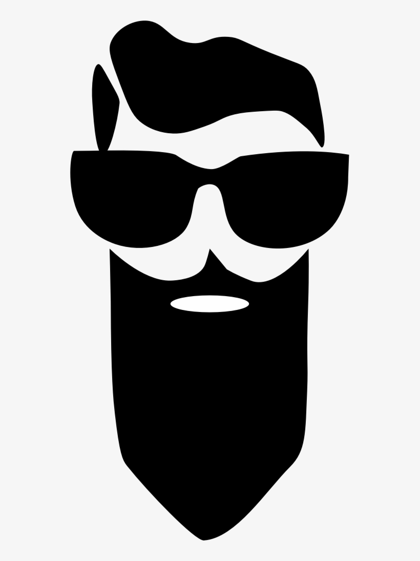 15 Sunglasses Clipart Bearded Man For Free Download - Beard Guy Icon Png, transparent png #687231