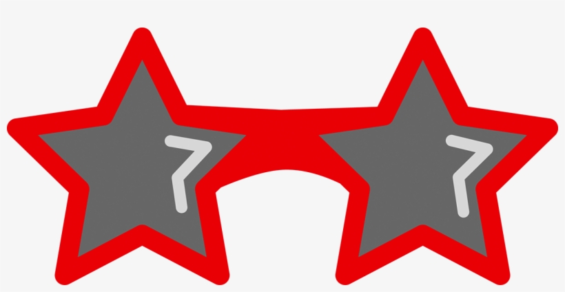 Diepholz Creative Technology Die Cutting Sunglasses - Star Sunglasses Clipart Png, transparent png #687341