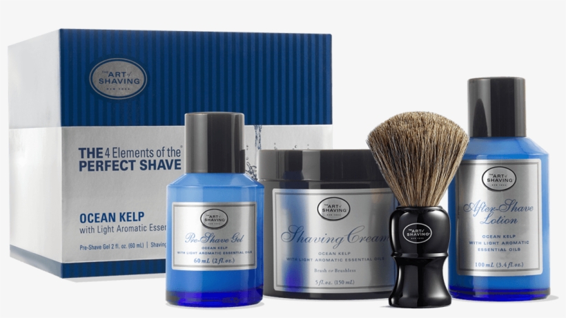 Ocean Kelp Full Size Kit With Genuine Badger Brush - Art Of Shaving Full Size Kit, transparent png #687369