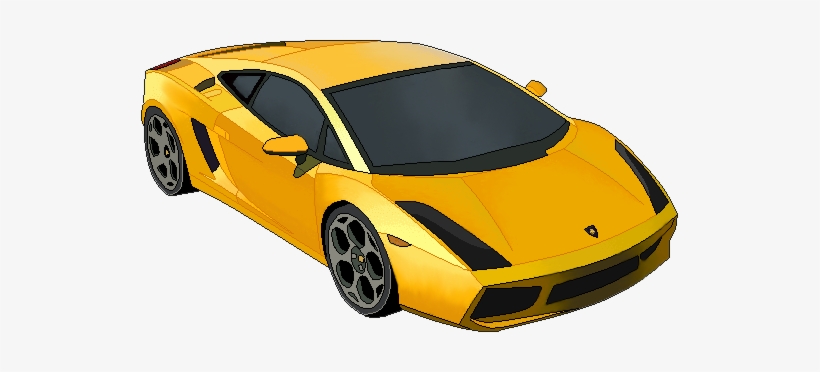 Lamborghini Gallardo Drawing At Getdrawings - Drawing Of A Lamborghini, transparent png #687632