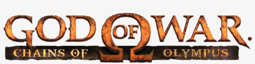 God Of War Coo Logo - God Of War Chains Of Olympus Logo, transparent png #687699