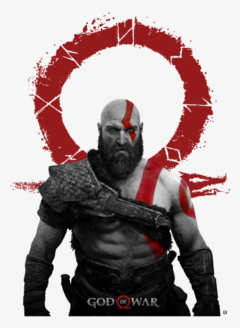 God Of War 2018 Logo Png - God Of War Png, transparent png #687736