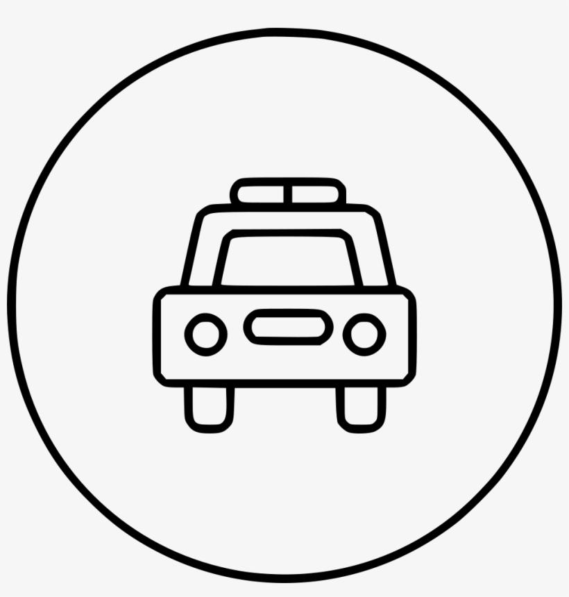 Police Cop Car Vehicle Police Car Comments - Icon, transparent png #687840