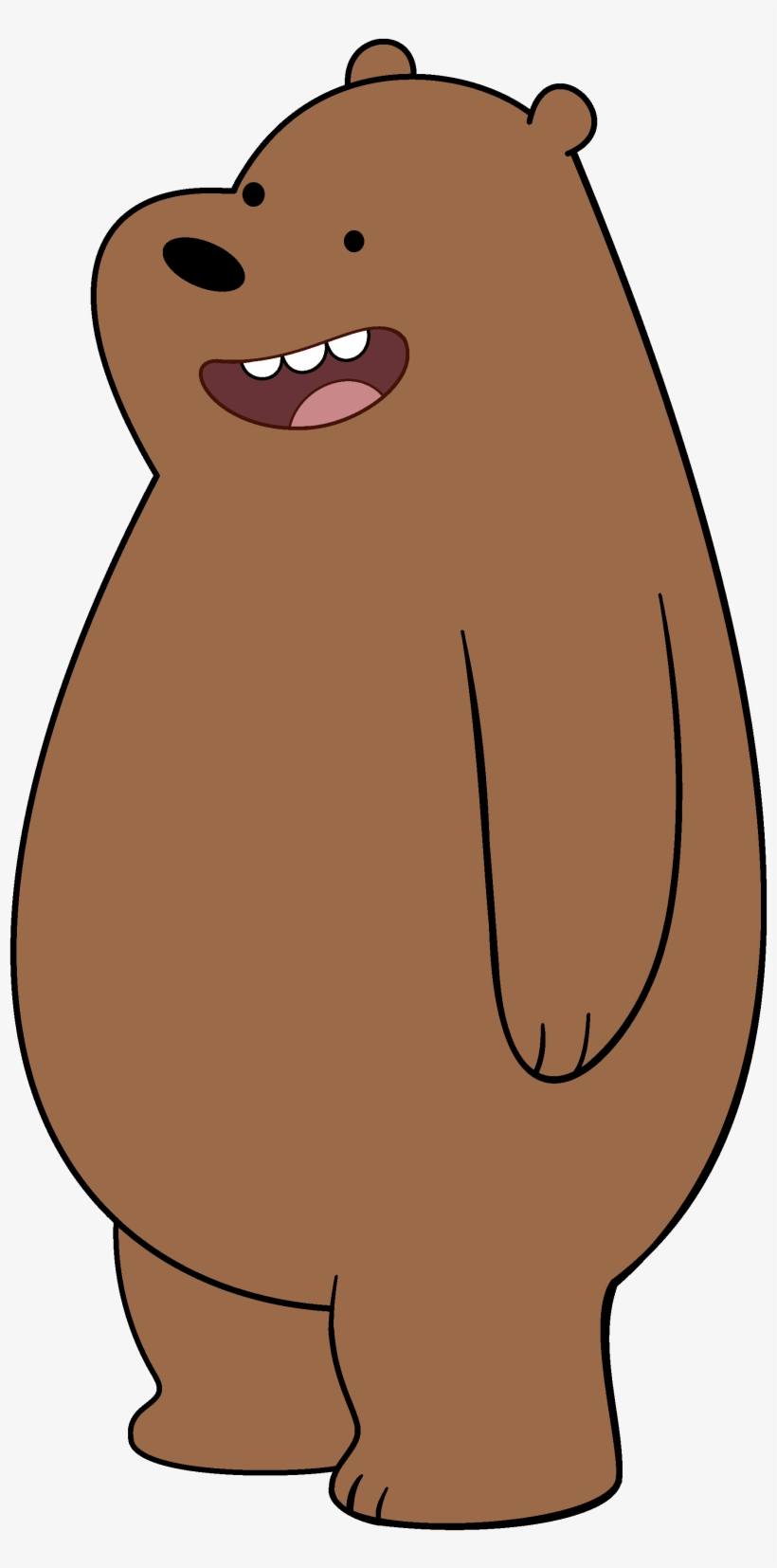 Grizzly Bear Clipart Character - We Bear Bears Grizzly, transparent png #687982