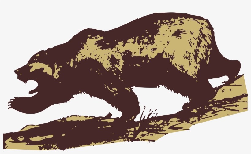 Attacking Bear Big Image Png - Grizzly Bear Clip Art, transparent png #688080