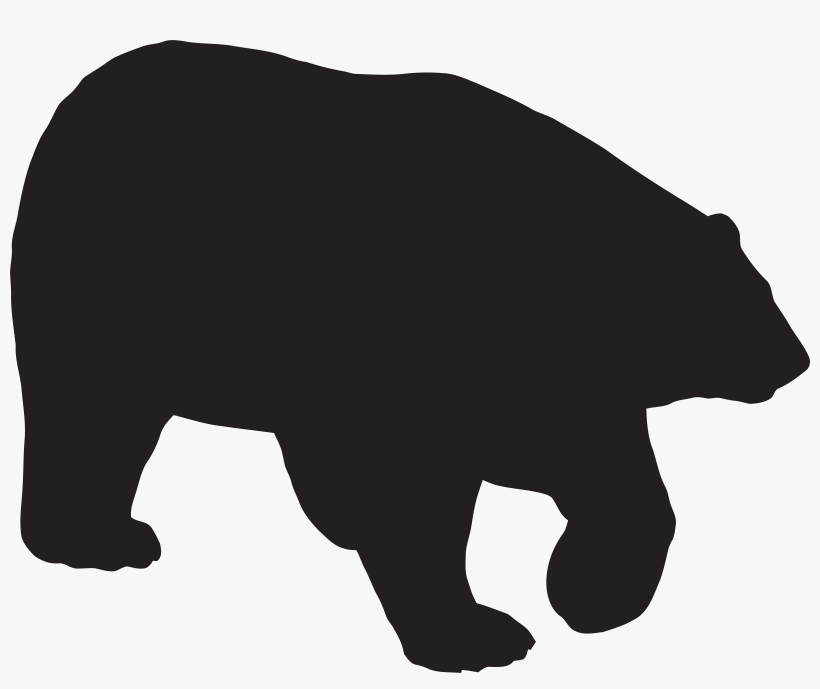 Grizzly Clipart Polar Bear - Bear, transparent png #688136