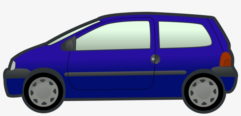 Tobias Blue Twingo Clip Art At Clker - Clipart Twingo, transparent png #688423