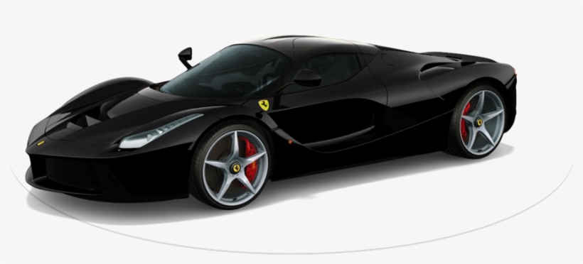 Black Ferrari Png Image Transparent - Laferrari, transparent png #688451