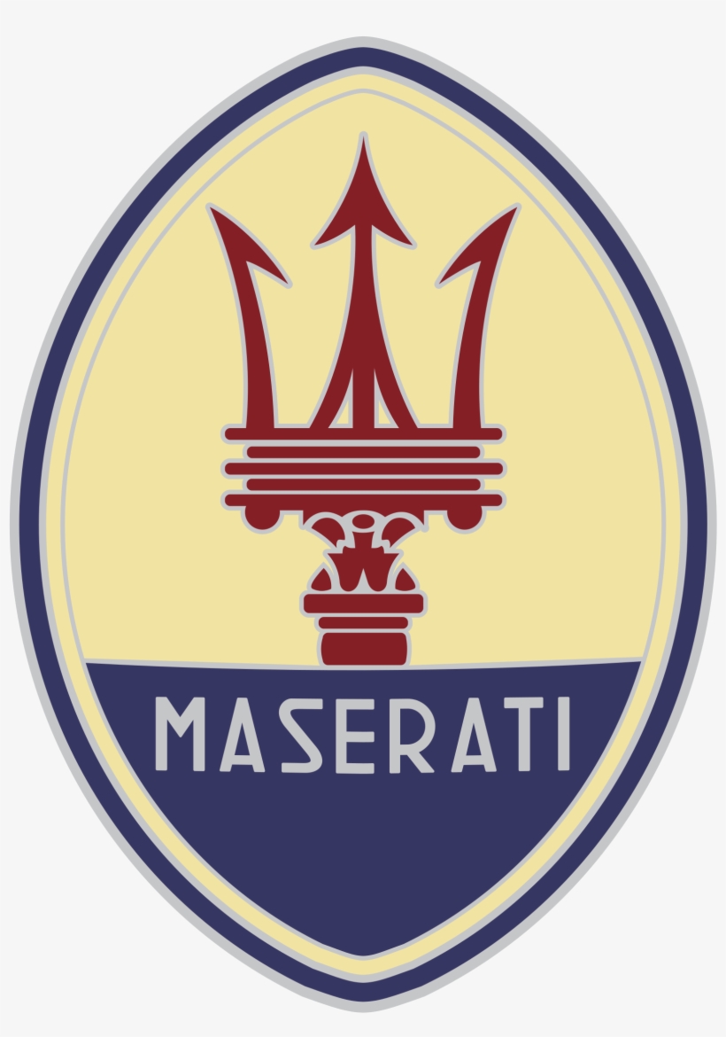 Maserati Logo Png Transparent - Maserati Logo History, transparent png #688733
