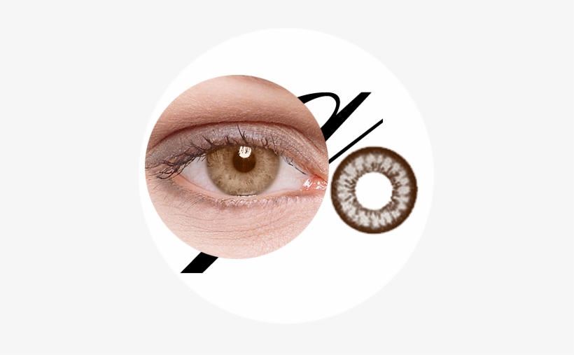 Infrared Contact Lenses For Brown Eyes - Contact Lenses, transparent png #688754