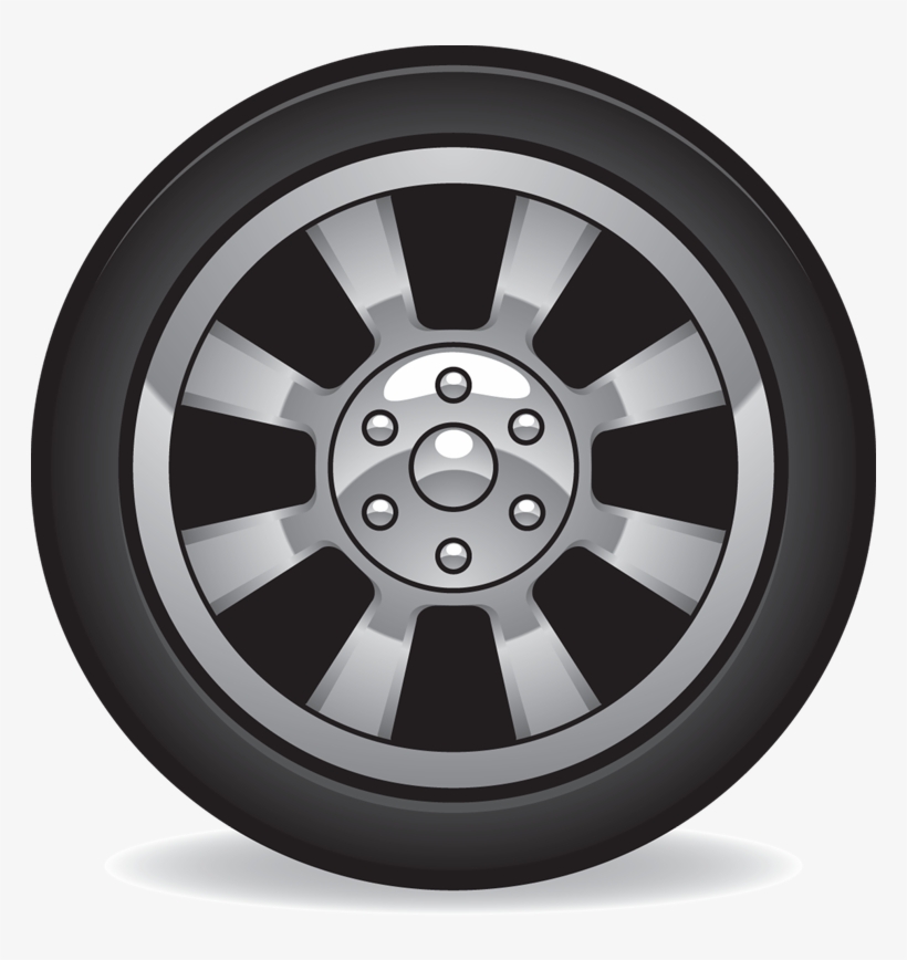 Tire Clipart Vector - Car Tire Clipart, transparent png #688913